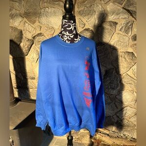 NBA Blue Philadelphia 76ers Crewneck XL